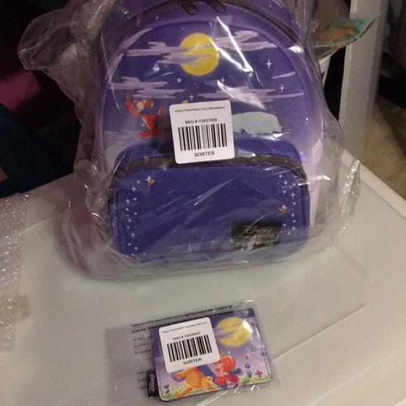 ?Winnie the Pooh Halloween mini backpack and card holder main image 4